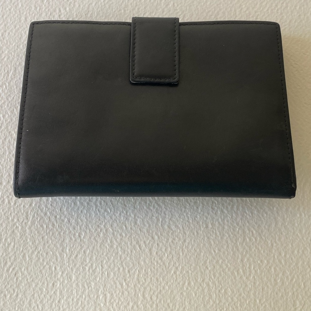 Vintage Bally Black Leather bifold wallet - Picture 4 of 15